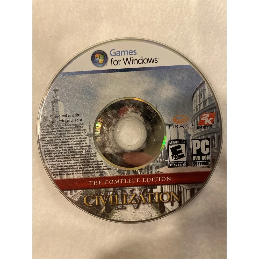 2K Games preowned discs